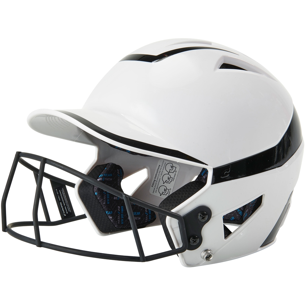 Champro HX Rise Pro Batting Helmet w/Facemask