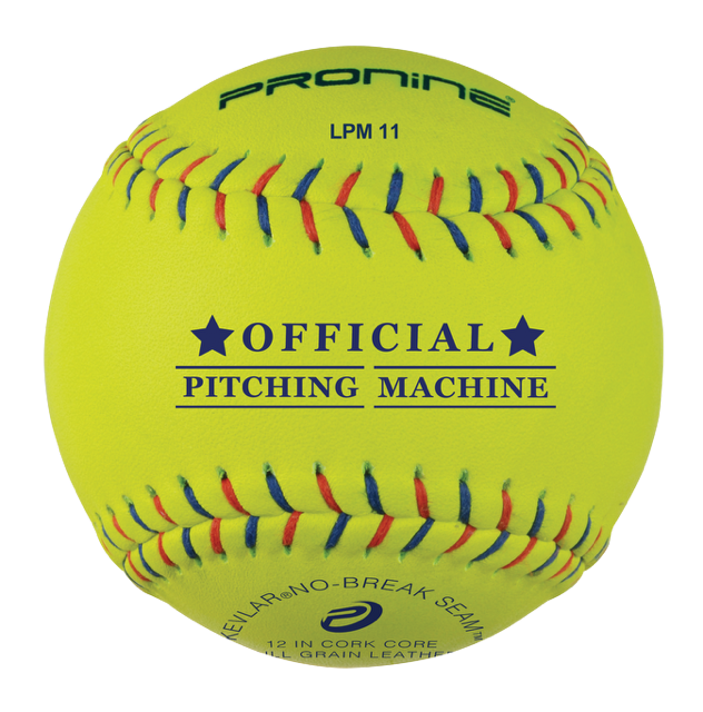 ProNine LPM11 Pitching Machine Softball 11" Leather