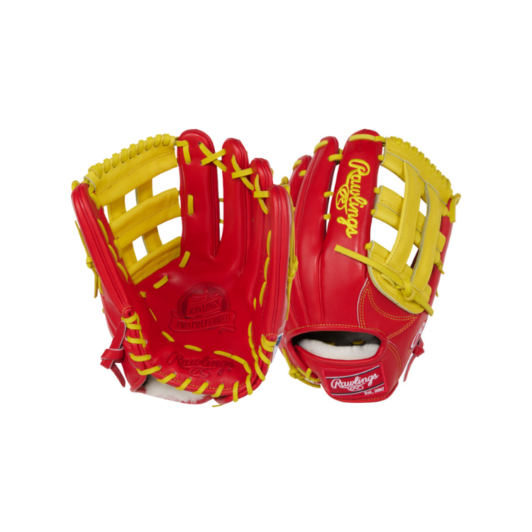 Rawlings Pro Preferred 12.75" Outfield Baseball Glove PROS3039-6S 1 Rawlings Pro Preferred 12.75" Outfield Baseball Glove PROS3039-6S
