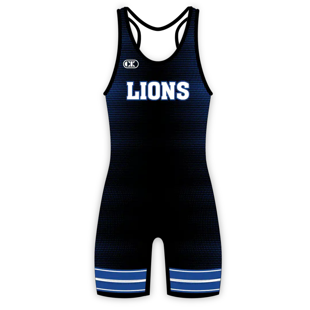 Cliff Keen Style 70 Sublimated Wrestling Singlet Template 2 Cliff Keen Style 70 Sublimated Wrestling Singlet Template - Image 2
