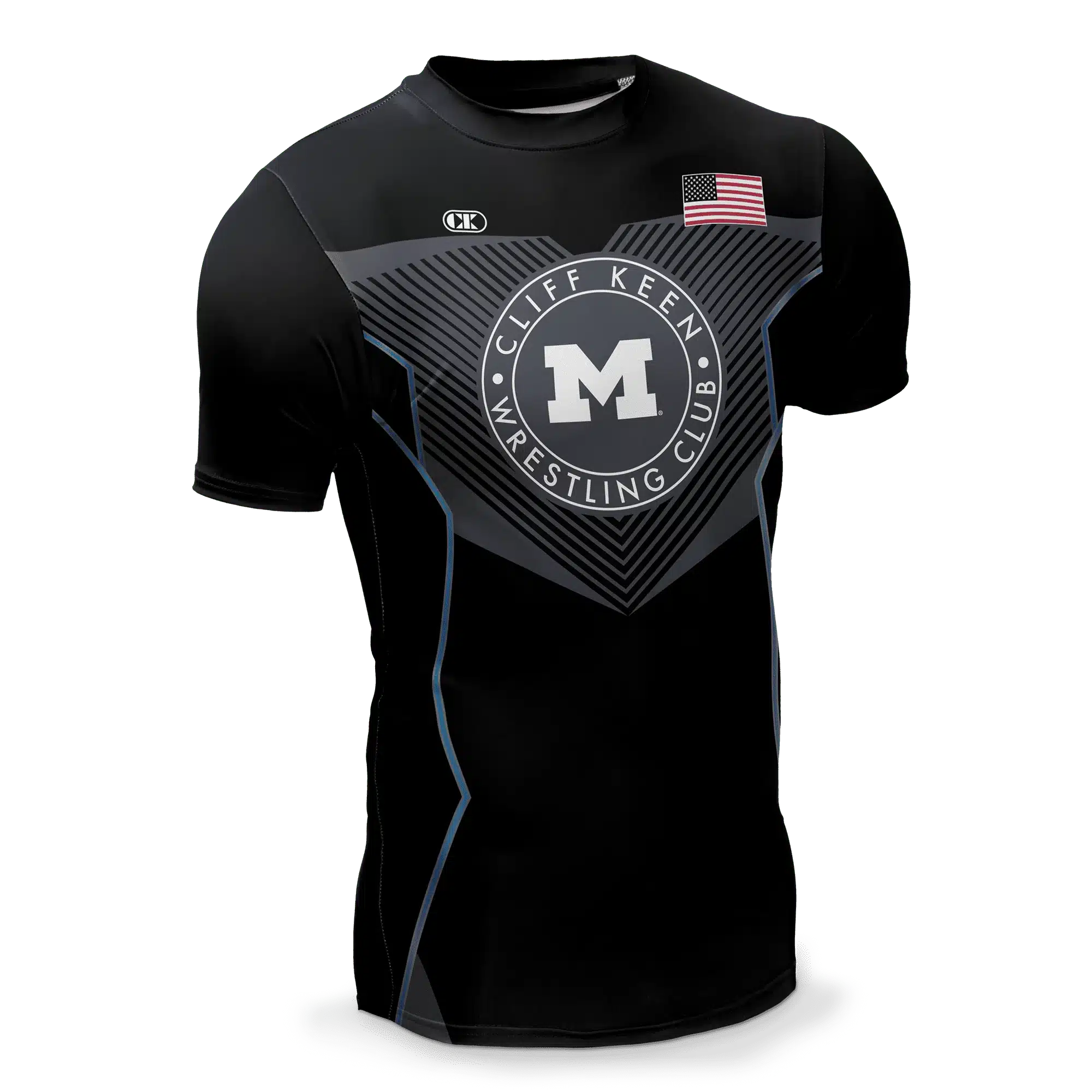 Cliff Keen Sublimated Wrestling Compression Top 1 Cliff Keen Sublimated Wrestling Compression Top