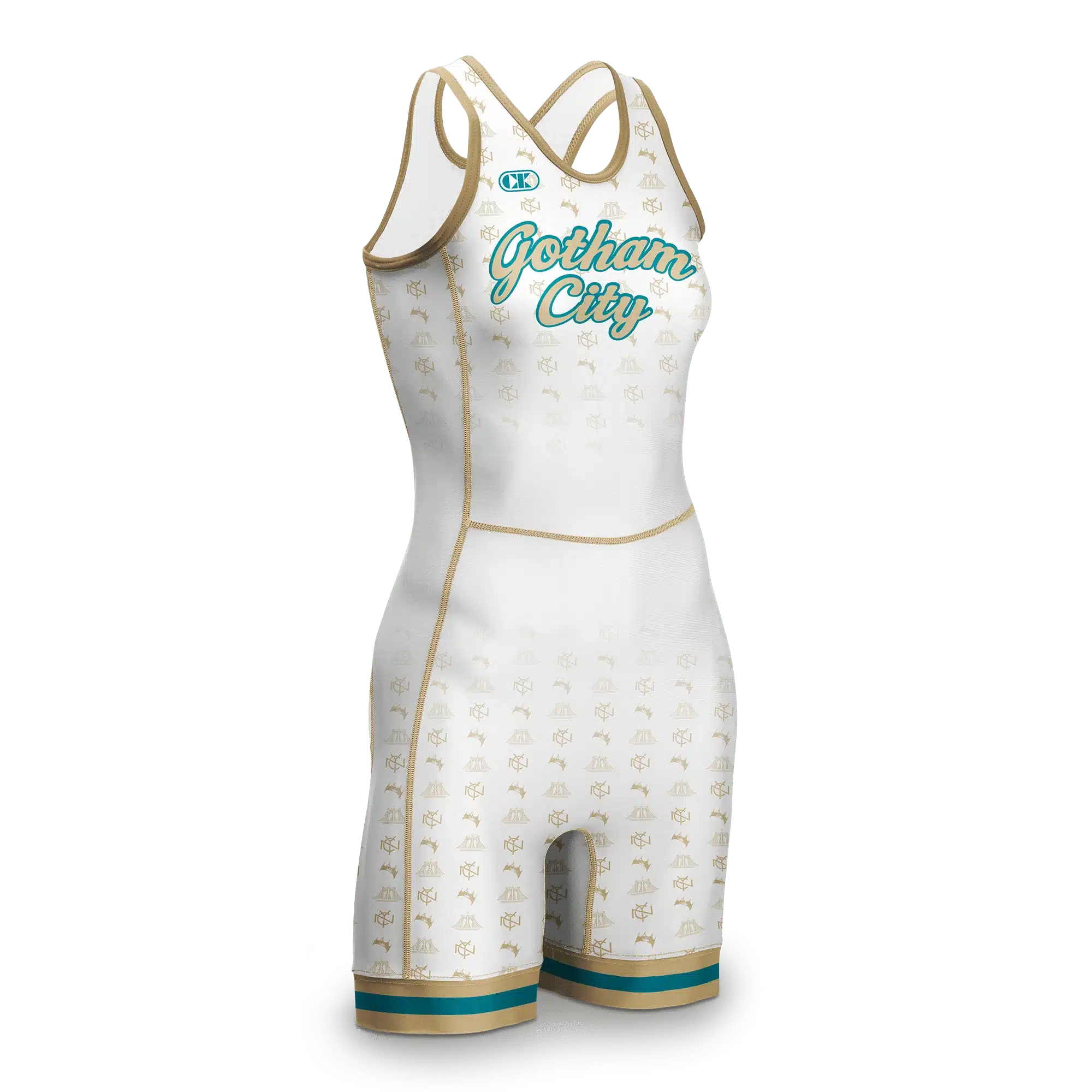 Cliff Keen Women's Deluxe Mesh Back Sublimated Wrestling Singlet 3 Cliff Keen Women's Deluxe Mesh Back Sublimated Wrestling Singlet - Image 3
