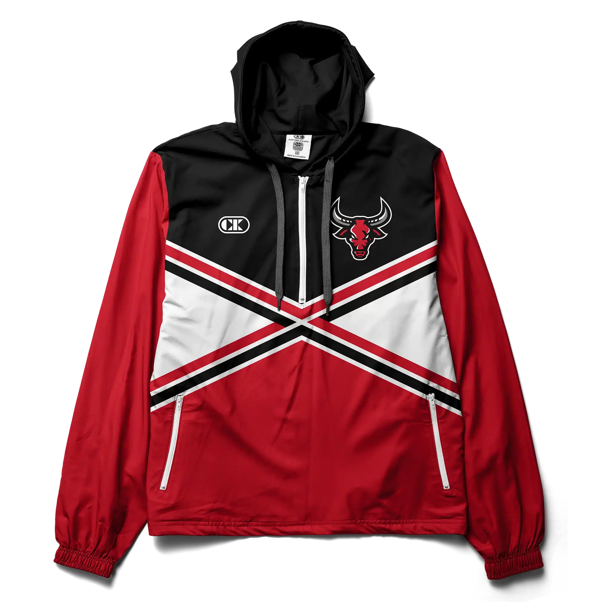 Cliff Keen Custom Sublimated Hooded Warm-Up Jacket with Elastic Waist 5 Cliff Keen Custom Sublimated Hooded Warm-Up Jacket with Elastic Waist - Image 5