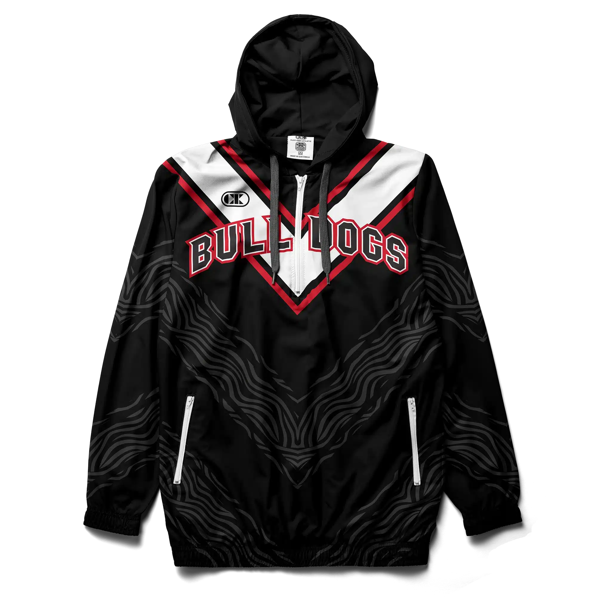 Cliff Keen Custom Sublimated Hooded Warm-Up Jacket with Elastic Waist 8 Cliff Keen Custom Sublimated Hooded Warm-Up Jacket with Elastic Waist - Image 8